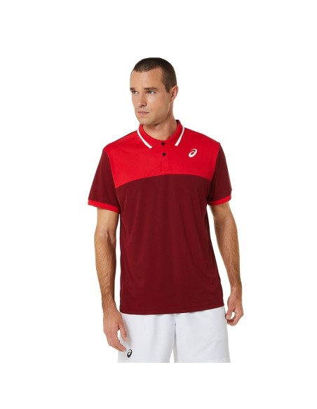 Polo Asics Men Court 2041a256-102  | Ofertas de pádel